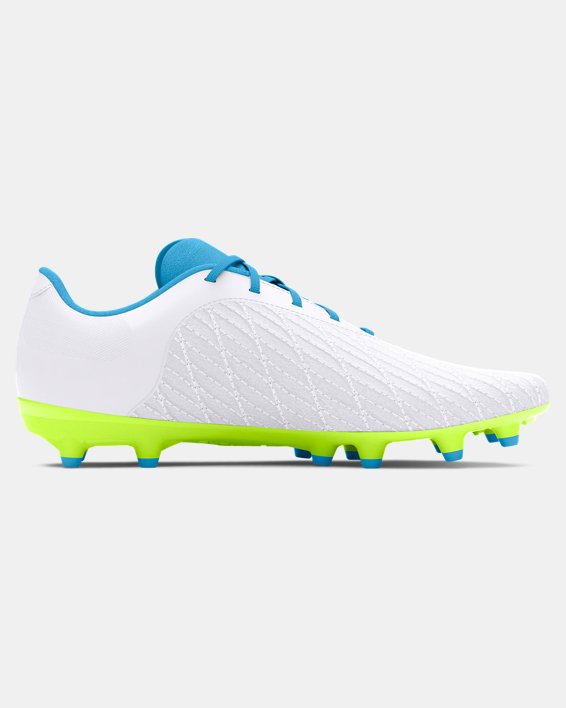Unisex UA Magnetico Select 3 FG Football Boots, White, pdpMainDesktop image number 6